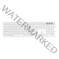 아이노트 블루투스 무선 멀티 커넥트 키보드, white, K50RB, 일반형