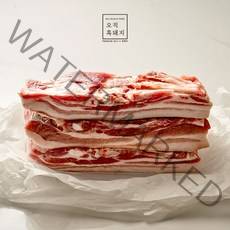 [오직흑돼지] 제주도 프리미엄 1+등급 흑돼지 오겹살, 오겹살 400g