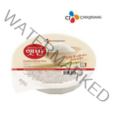 햇반 백미밥, 180g, 105개