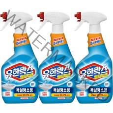 유한락스 멀티액션 욕실청소용 세정제, 510ml, 3개