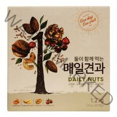 매일견과 둘이 함께 먹는 20g x 60개입, 180개입, 1.2kg (20g x 60개입)
