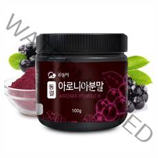 산들해 국내산 동결건조 아로니아분말, 1개, 100g