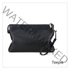 티피 남성용 비즈니스 핸드백 부드러운 가죽 가방 대용량 지갑 클러치 캐주얼 가방