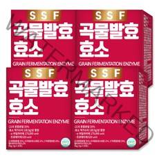 순수식품 곡물 발효 효소 4박스(120포) 프로바이오틱스 김치유산균 역가 수치, 3g, 120개