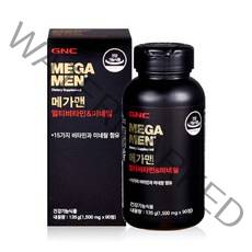 GNC 메가맨 (1 500mg X 90정), 상세 설명 참조, 상세 설명 참조, 상세 설명 참조