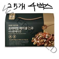 오하루 프리미엄 메이플 견과 시나몬 에디션 25개 4박스