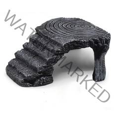 더플로우컴퍼니 원목느낌 거북이 파충류 계단 대, 1개