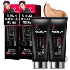 폴메디슨 옴므 올인원 비비크림 60ml SPF 50+ PA+++, 2개