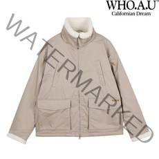 후아유 [NC충장] 덤블 무스탕 자켓 WHJKB4T22U35BEIGE 겨울 남성 여성 뽀글이 양털 무스탕 점퍼