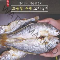 영광 법성포 부세 보리굴비 순살보리굴비 맛좋은 보리굴비구이 28cm 30cm 33cm 굴비, 1box, 일반 28cm