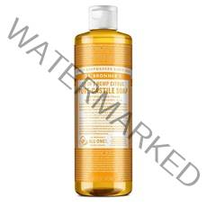 Dr. Bronner’s - Pure-Castile Liquid Soap (Citrus 16 ounce Made with Organic Oils 18-in-1 Uses: Face, Citrus Orange