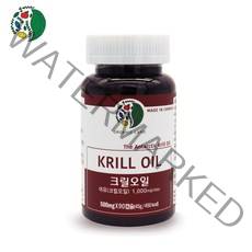 U-PICK LAND 크릴오일 오메가3 DPA EPA 인지질56 혈관건강 WCS 선상가공 남극크릴새우, 500mg, 1개, 90캡슐