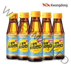 (광동) 비타500 기분좋은 활력 비타민D 100ml 50병, 50개입