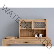 홈카페 감성 미니 수납장 주방선반장 빈티지 그릇장 찻장 카페장 옛날찬장 이케아 무인양품, 캄포어베니어