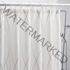 이케아 BASTSJON 바스트셴 샤워 커튼 180x200cm 방수코팅, 604.660.67