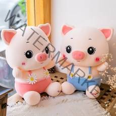 돼지인형 돼지쿠션 동물인형, 세트, 23cm