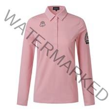 파리게이츠 파리게이츠긴팔티 F 522B3TS951_PK 핑크 여성 컴포트 카라 티