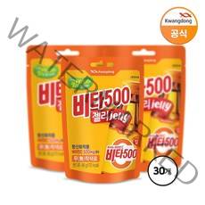 [KT알파쇼핑]광동 비타500 젤리 48g x 30입, 1세트
