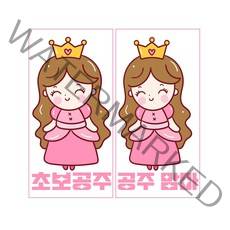 공주 초보우전 공주 주유구 귀여운 초보운전 스티커, 공주 맘마