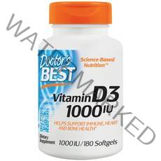 닥터스베스트 비타민 D3 1000 IU 소프트젤, 180개입, 1개