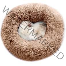 OON 밀크촉감 러블리 애견쿠션, 베이지