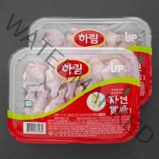 하림 자연실록 무항생제 인증 닭봉 윗날개 (냉장), 350g, 2팩