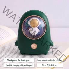 미니 목 팬 휴대용 s 미국 b 휴대용 핸드 헬드 데스크탑 다기능 충전 팬 공간 캡슐 소형 팬, 초록