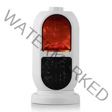 유니맥스 플래임 미니 PTC 전기 온풍기, UPH-2707FW, 화이트