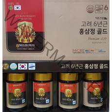 (콜마트365)고려6년근홍삼정골드 240g 4병