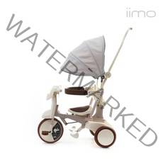 iimo 이모바이크 아동용 세발 자전거, 화이트