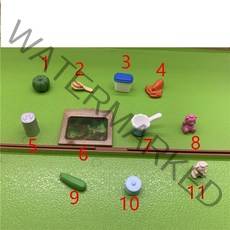 실바니안 패밀리 고양이 두더지 피규어 아기 인형 토끼 가구 집 장난감 가족 정품 숲, 04 4