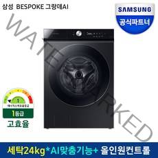 삼성전자 비스포크 그랑데 세탁기 AI 24kg WF24A9500KV