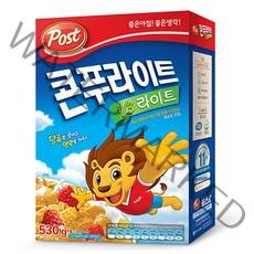 동서 포스트 콘푸라이트1/3슈거라이트 시리얼, 530g, 1개