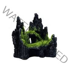 거북이 용궁 바위산 어항 바닥장식 모형 휴식처