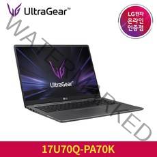 LG전자 울트라기어 17U70Q-PA70K (i7-1260P NVMe 256GB 8GB RTX3050 Ti), WIN11 Home, 코어i7, 다크실버
