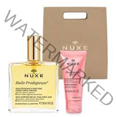 눅스 윌 프로디쥬스 멀티 드라이 오일 50ml + 플로럴 샤워젤 30ml 세트, 1세트