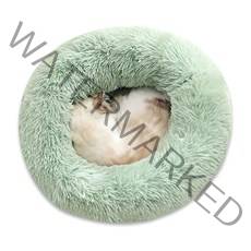 포시럽 폭싹 도넛 반려동물 마약 방석, 민트