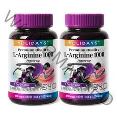 홀리데이즈 L 아르기닌, 180정, 2개