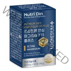 뉴트리딘 프리미엄 안심 마그네슘 315 플러스, 1개, 60정