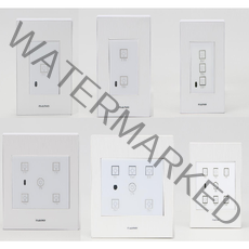 전자식 스마트 터치 전등 전기 스위치 일괄소등 리모컨스위치 커버 교체 1구 2구 3구 4구 5구 6구