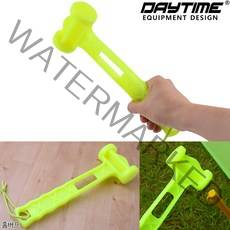 홈버프 백패킹 캠핑용품 해머 국산 플라스틱 캠핑망치, 단일