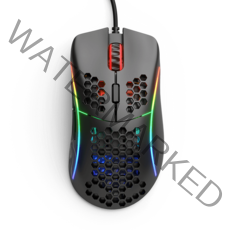 2022 신상품Glorious Gaming Mouse Model D- Minus (Small) White Matte (Branco Fosco) - Model D minus Matte Black (Preto Fosco), 모델 D-매트 블랙