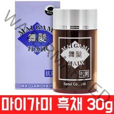 마이가미/헤어/순간증모제/흑채 30g/머리/탈모/서울교역, 1개, 25g 다크브라운