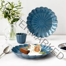 마리아꾸르끼 키엘로 원형접시 2p, 코발트블루