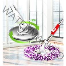 JXY550591통돌이 물걸레 회전걸레 원형 밀대 튼튼한 봉걸레, 청소기 스텐회전밀대 고급형(걸레별도)