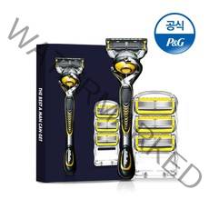 질레트 프로쉴드 옐로우 면도기 1up + 면도날 3입, 프로쉴드 면도기 1up + 면도날 3입[G091]