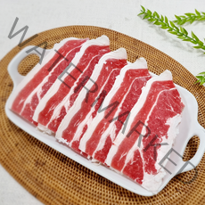 더예쁜한우 수입 우삼겹 삼겹양지 1kg (500gx2ea) 대패 냉동, 1개