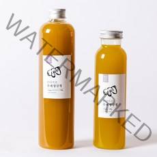 생강진액청 생강원액청 착즙생강청 분더키친 프리미엄 콜드프레스 생강착즙, 생강청(600ml)