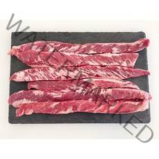 갈비살 500g 늑간살 갈비찜 국거리 소고기 미국산 캠핑 바베큐 초이스등급 소갈비 비프포유 수입소고기, 롱늑간살 500g, 1개