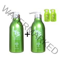 올뉴 플러스 ts 삼푸 500ml+500ml+샘플2장, 500g, 1개